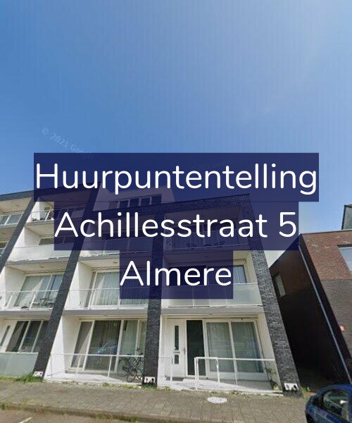 Foto gevel Huurpuntentelling voor Achillesstraat 5, Almere