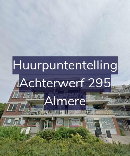 Foto gevel Huurpuntentelling voor Achterwerf 295, Almere