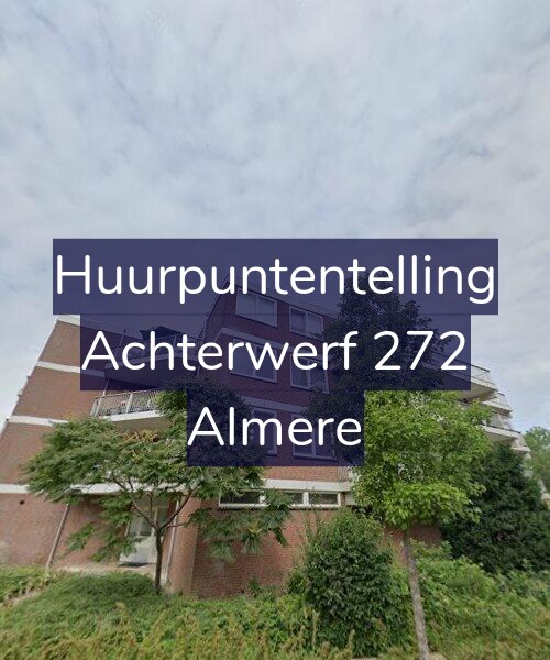 Foto gevel Huurpuntentelling voor Achterwerf 272, Almere