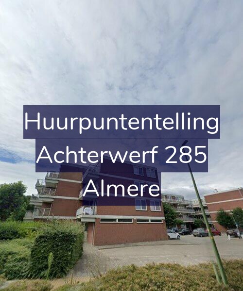 Foto gevel Huurpuntentelling voor Achterwerf 285, Almere