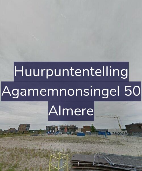 Foto gevel Huurpuntentelling voor Agamemnonsingel 50, Almere