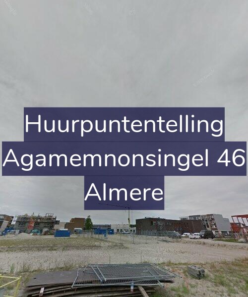 Foto gevel Huurpuntentelling voor Agamemnonsingel 46, Almere