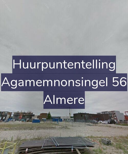 Foto gevel Huurpuntentelling voor Agamemnonsingel 56, Almere
