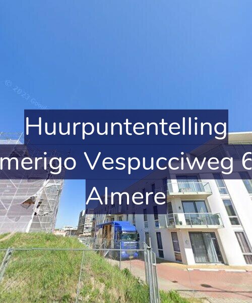Foto gevel Huurpuntentelling voor Amerigo Vespucciweg 68, Almere