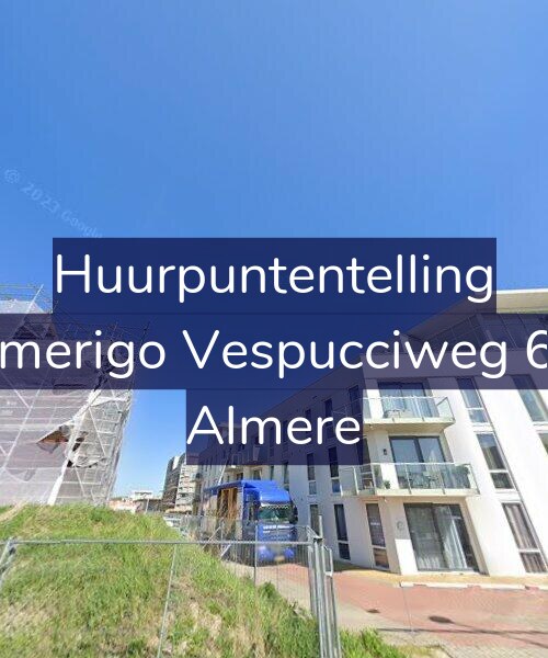 Foto gevel Huurpuntentelling voor Amerigo Vespucciweg 62, Almere