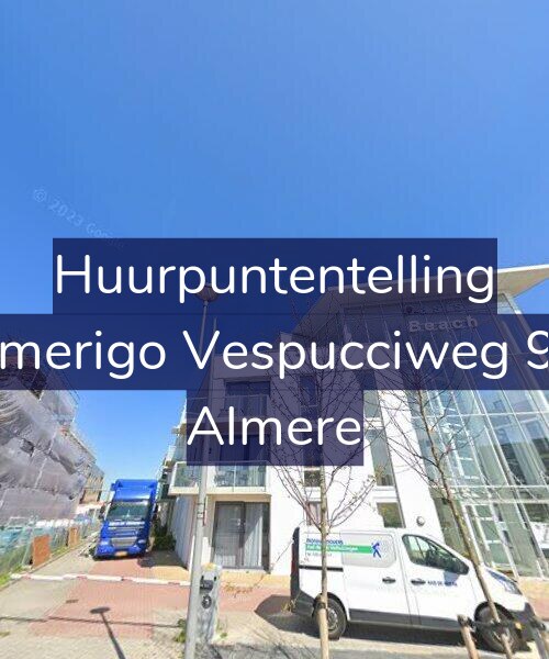 Foto gevel Huurpuntentelling voor Amerigo Vespucciweg 92, Almere