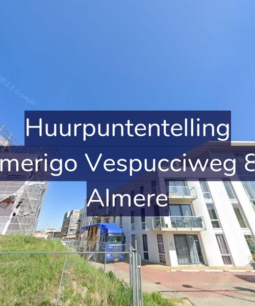 Foto gevel Huurpuntentelling voor Amerigo Vespucciweg 86, Almere