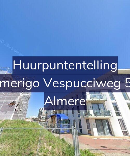 Foto gevel Huurpuntentelling voor Amerigo Vespucciweg 58, Almere