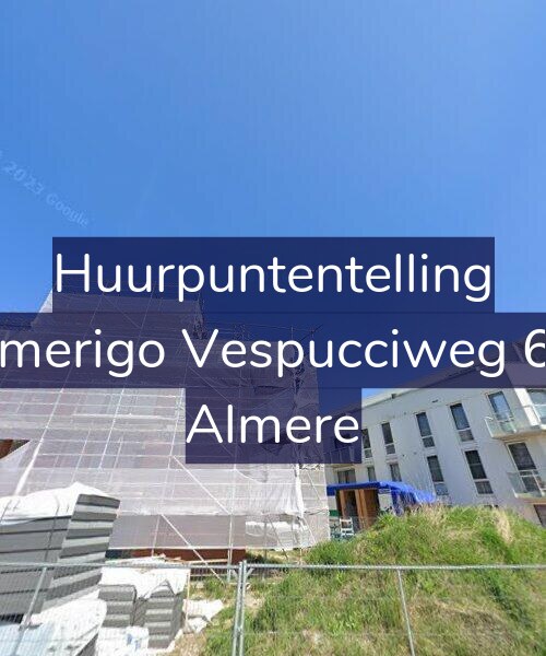 Foto gevel Huurpuntentelling voor Amerigo Vespucciweg 66, Almere