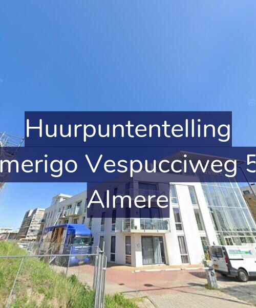 Foto gevel Huurpuntentelling voor Amerigo Vespucciweg 50, Almere