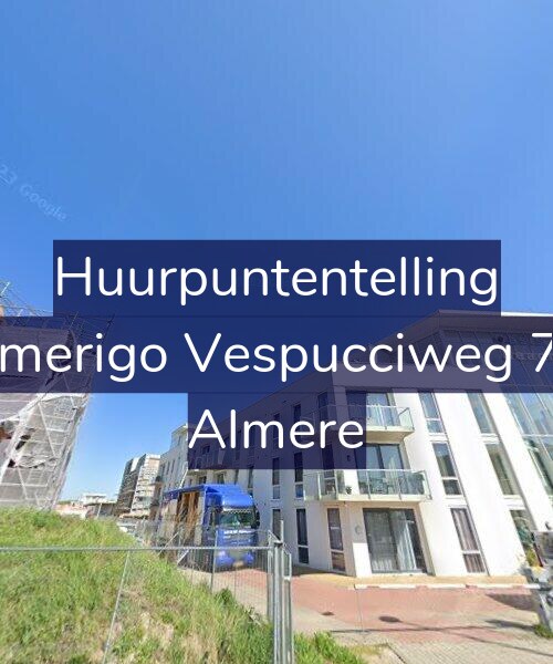 Foto gevel Huurpuntentelling voor Amerigo Vespucciweg 70, Almere