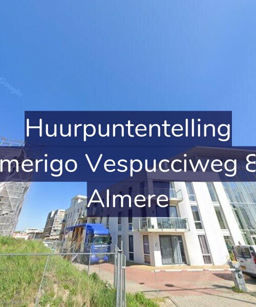 Foto gevel Huurpuntentelling voor Amerigo Vespucciweg 88, Almere