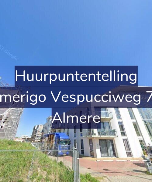 Foto gevel Huurpuntentelling voor Amerigo Vespucciweg 76, Almere