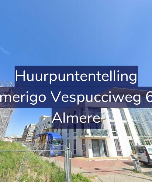 Foto gevel Huurpuntentelling voor Amerigo Vespucciweg 60, Almere
