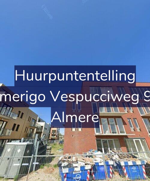 Foto gevel Huurpuntentelling voor Amerigo Vespucciweg 96, Almere
