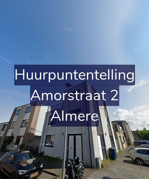 Foto gevel Huurpuntentelling voor Amorstraat 2, Almere