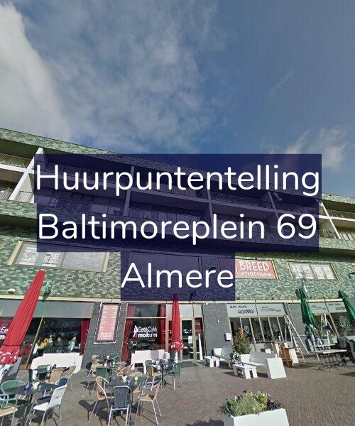 Foto gevel Huurpuntentelling voor Baltimoreplein 69, Almere