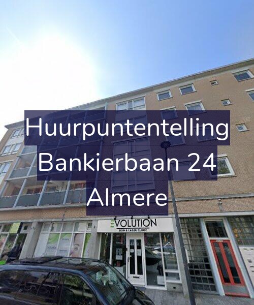 Foto gevel Huurpuntentelling voor Bankierbaan 24, Almere