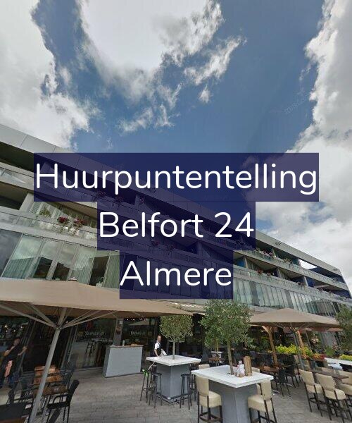 Foto gevel Huurpuntentelling voor Belfort 24, Almere
