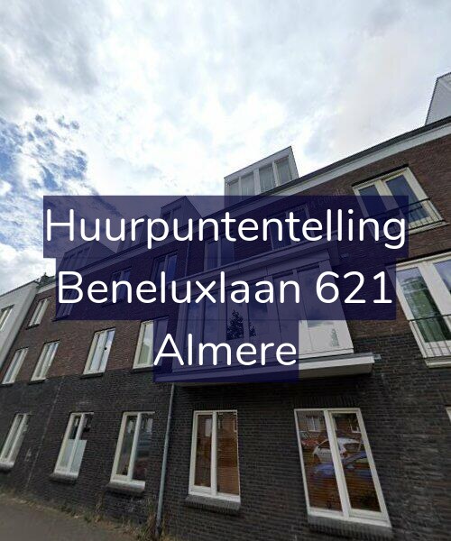 Foto gevel Huurpuntentelling voor Beneluxlaan 621, Almere