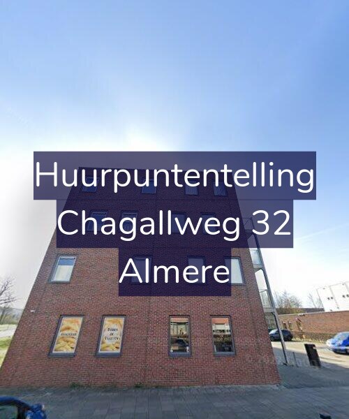 Foto gevel Huurpuntentelling voor Chagallweg 32, Almere