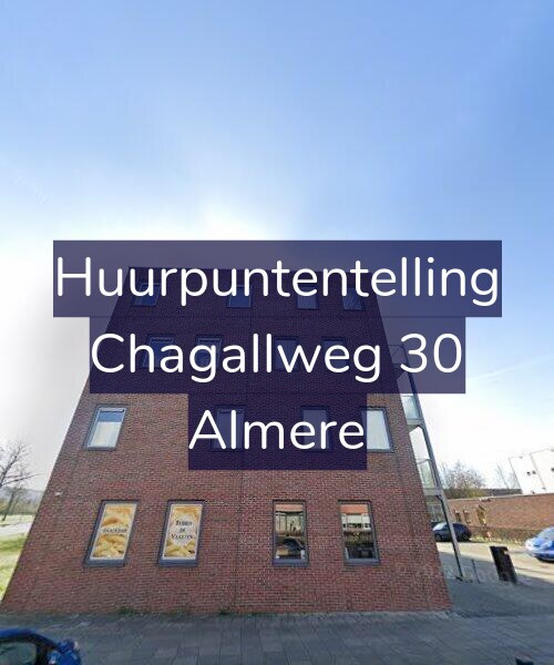 Foto gevel Huurpuntentelling voor Chagallweg 30, Almere