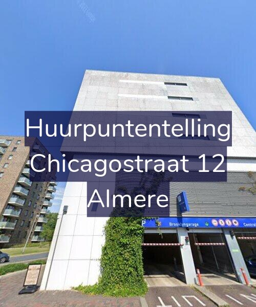 Foto gevel Huurpuntentelling voor Chicagostraat 12, Almere