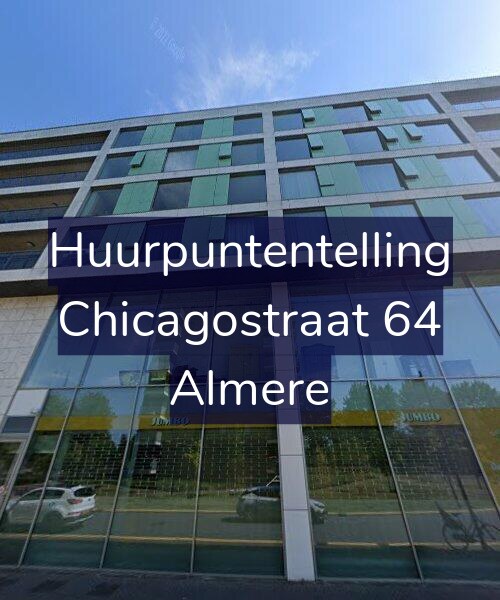 Foto gevel Huurpuntentelling voor Chicagostraat 64, Almere
