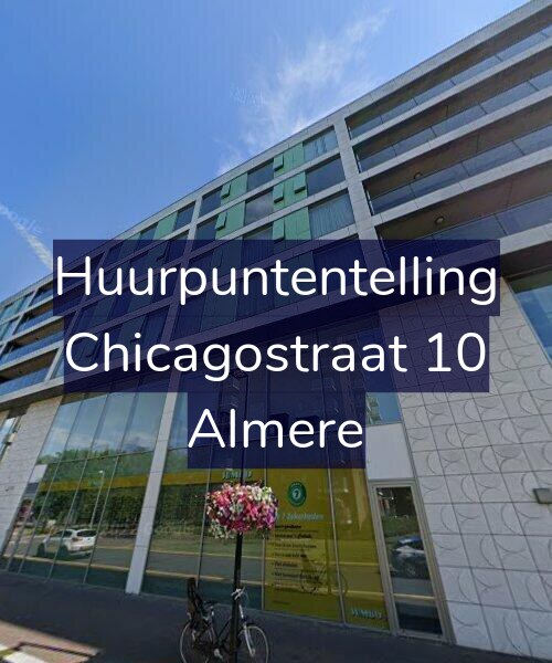 Foto gevel Huurpuntentelling voor Chicagostraat 10, Almere