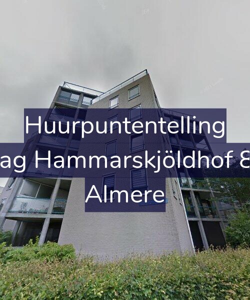 Foto gevel Huurpuntentelling voor Dag Hammarskjöldhof 88, Almere