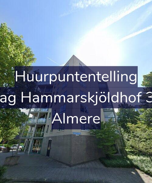 Foto gevel Huurpuntentelling voor Dag Hammarskjöldhof 38, Almere