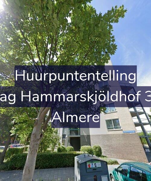 Foto gevel Huurpuntentelling voor Dag Hammarskjöldhof 36, Almere
