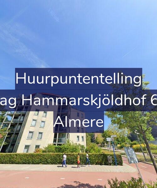 Foto gevel Huurpuntentelling voor Dag Hammarskjöldhof 68, Almere