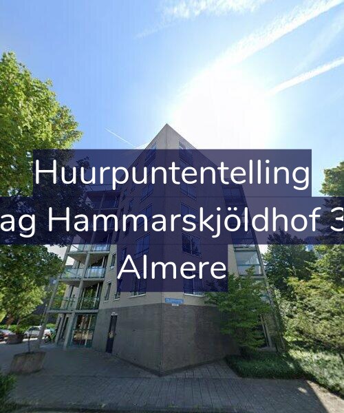 Foto gevel Huurpuntentelling voor Dag Hammarskjöldhof 34, Almere