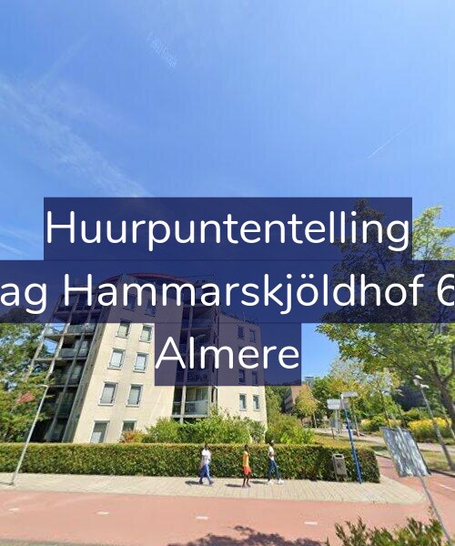 Foto gevel Huurpuntentelling voor Dag Hammarskjöldhof 64, Almere