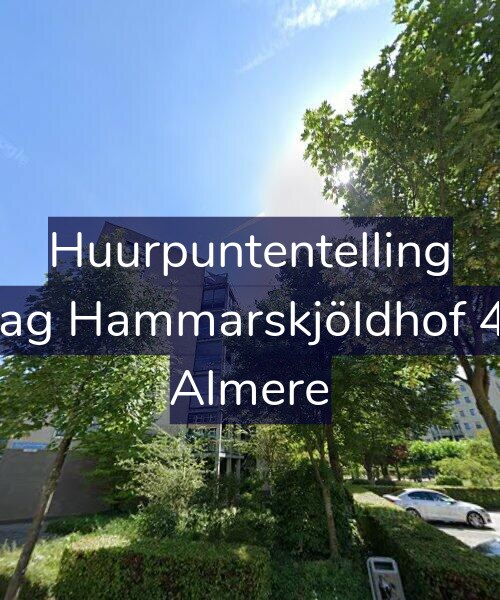 Foto gevel Huurpuntentelling voor Dag Hammarskjöldhof 41, Almere