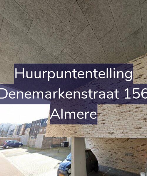 Foto gevel Huurpuntentelling voor Denemarkenstraat 156, Almere