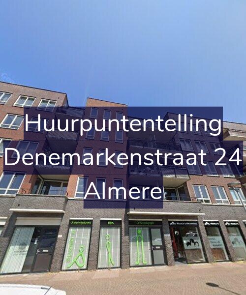 Foto gevel Huurpuntentelling voor Denemarkenstraat 24, Almere