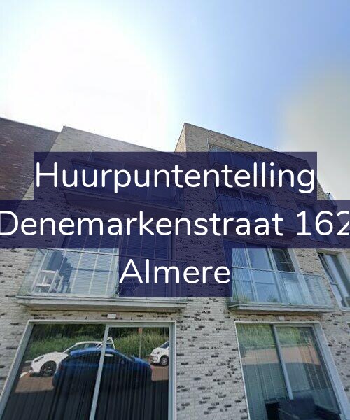 Foto gevel Huurpuntentelling voor Denemarkenstraat 162, Almere