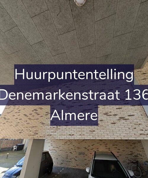 Foto gevel Huurpuntentelling voor Denemarkenstraat 136, Almere