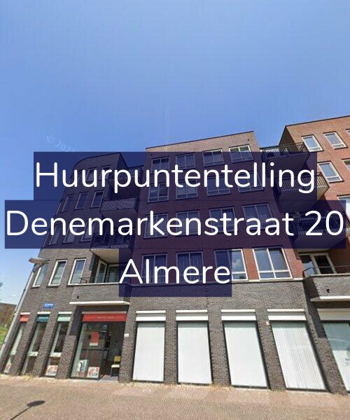Foto gevel Huurpuntentelling voor Denemarkenstraat 20, Almere