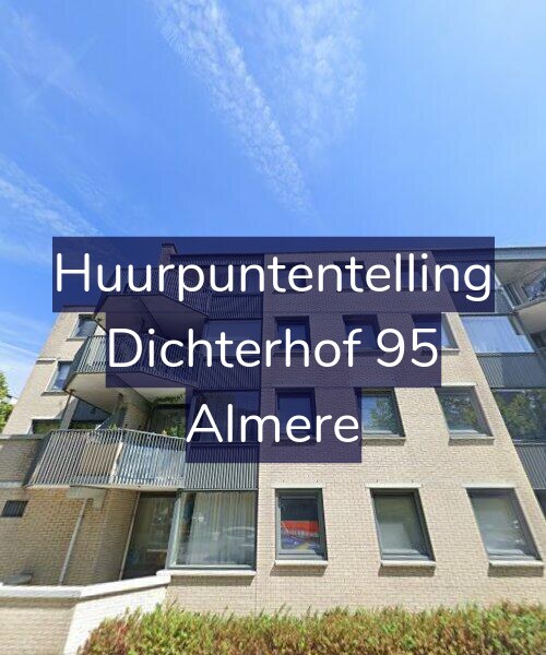 Foto gevel Huurpuntentelling voor Dichterhof 95, Almere