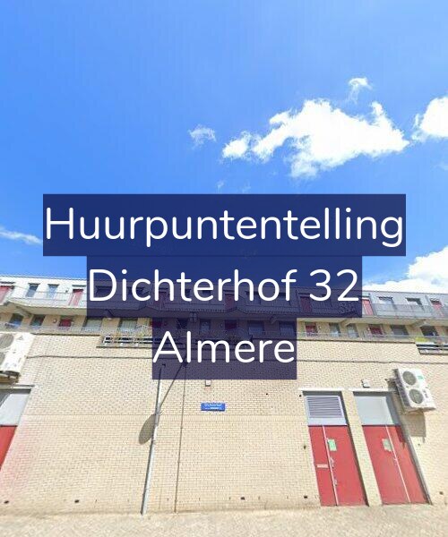 Foto gevel Huurpuntentelling voor Dichterhof 32, Almere