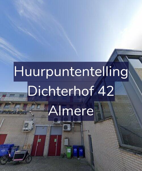 Foto gevel Huurpuntentelling voor Dichterhof 42, Almere