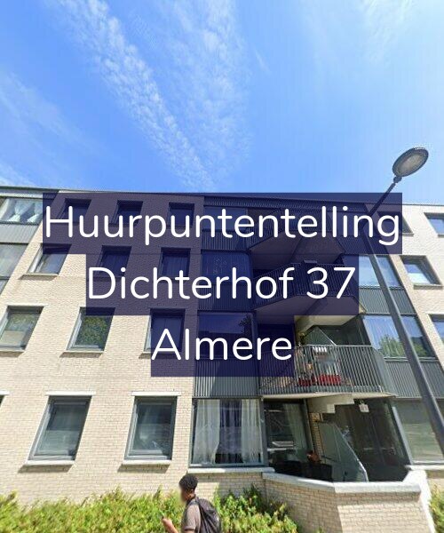 Foto gevel Huurpuntentelling voor Dichterhof 37, Almere