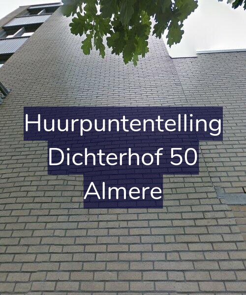 Foto gevel Huurpuntentelling voor Dichterhof 50, Almere