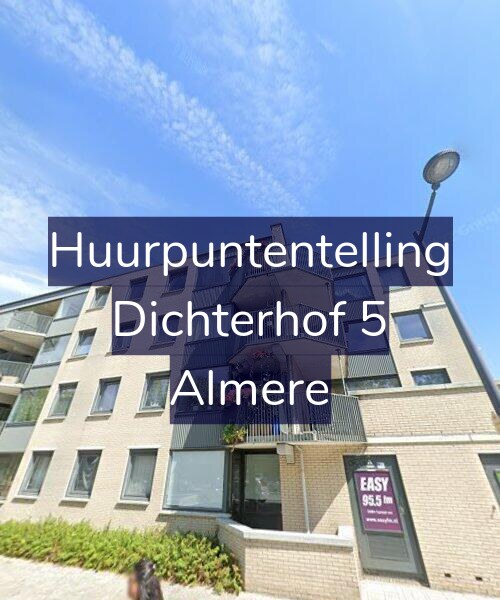 Foto gevel Huurpuntentelling voor Dichterhof 5, Almere