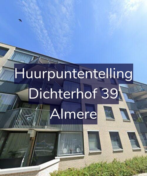 Foto gevel Huurpuntentelling voor Dichterhof 39, Almere