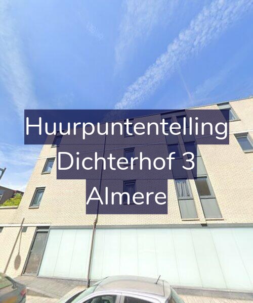 Foto gevel Huurpuntentelling voor Dichterhof 3, Almere