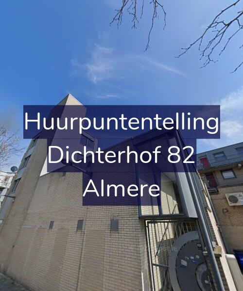 Foto gevel Huurpuntentelling voor Dichterhof 82, Almere
